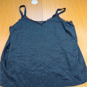 Lane Bryant Green Animal Print And Lace Women’s Camisole Size 24